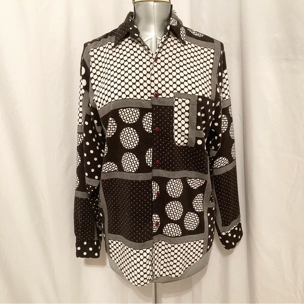 Wear the Right Thing Polka Dot Blouse M